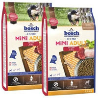 Produktbild von Bosch Mini Adult Hundefutter Lamm und Reis Glutenfrei 2x3 kg - 2 x 3 kg