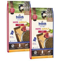 Produktbild von Bosch Mini Adult Hundefutter Lamm und Reis Sensitive Glutenfrei 2x15 kg - 2 x 15 kg