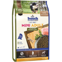 Produktbild von Bosch Mini Adult Hundetrockenfutter Geflügel glutenfrei 3 kg - 3 x 3 kg