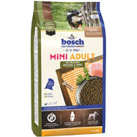 Produktbild von Bosch Mini Adult Hundetrockenfutter Geflügel und Hirse 1 kg - 1 kg