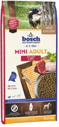 Bosch Mini Adult Hundetrockenfutter Lamm und Geflügel glutenfrei 15 kg - 15 kg – Bild 1 von 12