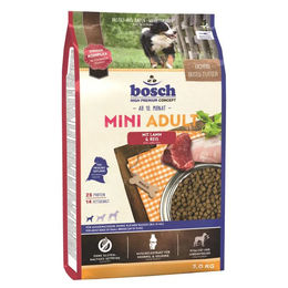 Bosch Mini Adult Hundetrockenfutter Lamm und Geflügel glutenfrei 3 kg - 3 kg – Bild 1 von 13