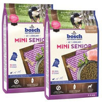 Produktbild von Bosch Mini Hundefutter Senior Geflügel glutenfrei 2x 2,5 kg - 2 x 2,5 kg