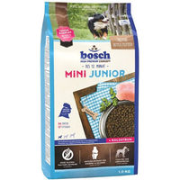 Produktbild von Bosch Mini Junior Hundefutter Kroketten Geflügel und Fisch Glutenfrei 4x1 kg