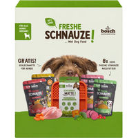 Produktbild von Bosch Nassfutter für Hunde Adult mit hohem Fleischanteil 8 x 250 g Beutel