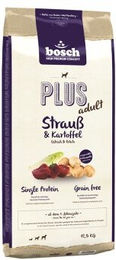 Bosch Plus Adult Hundetrockenfutter Strauß und Kartoffel getreidefrei hypoallergen 12,5 kg - 12,5 kg – Bild 1 von 7