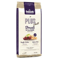 Produktbild von Bosch Plus Adult Hundetrockenfutter Strauß und Kartoffel getreidefrei hypoallergen 12,5 kg - 12,5 kg