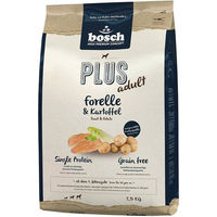 Produktbild von Bosch Plus Hundetrockenfutter Adult Forelle & Kartoffel getreidefrei 2,5 kg - 2,5 kg