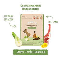 Produktbild von Bosch Sammy's Kräuterknochen Hundesnack mit Lamm für adulte Hunde 5 kg - 5 kg
