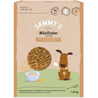 Produktbild von Bosch Sammy's Müslitaler Hundesnacks Geflügel ohne tierisches Protein und Zucker für große Hunde Adult 1 kg - 1 kg