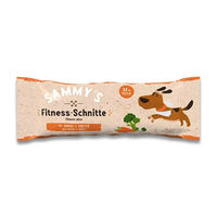 Produktbild von Bosch Sammys Fitness-Schnitte Hundesnack mit Huhn und Ente Brokkoli und Karotten getreidefrei 20x 25 g - 20 x 25 g