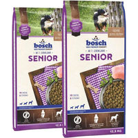 Produktbild von Bosch Senior Hundefutter Light mit Geflügel und Fisch zur Gewichtskontrolle 25 kg - 2 x 12,5 kg