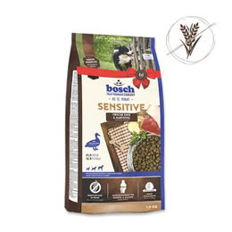 Bosch Sensitive Hundetrockenfutter Ente mit Getreidefrei und Monoprotein Adult 1 kg - 1 kg – Bild 1 von 6