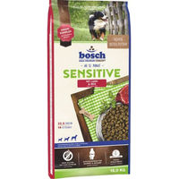 Produktbild von Bosch Sensitive Hundetrockenfutter Lamm und Reis Glutenfrei Adult 15 kg
