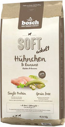 Produktbild von Bosch SOFT Hundefutter Huhn und Banane Monoprotein 2x12,5kg
