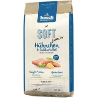Produktbild von Bosch Soft Junior Hundefutter Hühnchen und Süßkartoffel getreidefrei monoprotein 12,5 kg - 12,5 kg