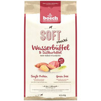 Produktbild von Bosch Soft Maxi Hundefutter Adult Wasserbüffel und Süßkartoffel 2 x 12,5kg
