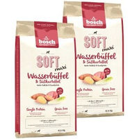Produktbild von Bosch Soft Maxi Hundefutter Adult Wasserbüffel und Süßkartoffel Getreidefrei Monoprotein Sensitive 2x12,5 kg - 2 x 12,5 kg