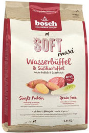 Bosch Soft Maxi Hundetrockenfutter Wasserbüffel und Süßkartoffel Getreidefrei Monoprotein Adult 2,5 kg - 2,5 kg – Bild 1 von 8