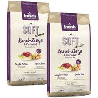 Produktbild von Bosch Soft Senior Hundefutter Land-Ziege & Kartoffel Getreidefrei Monoprotein 2x12,5 kg - 2 x 12,5 kg