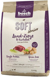 Bosch Soft Senior Hundetrockenfutter Land-Ziege & Kartoffel getreidefrei 1 kg - 1 kg – Bild 1 von 10