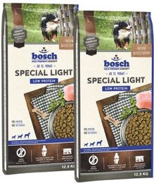 Produktbild von Bosch Special Light Diätfutter für Hunde zur Unterstützung von Nieren, Harnwegen und Verdauung 2x 12,5 kg - 2 x 12,5 kg