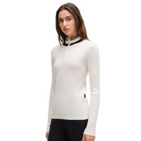 Produktbild von BOSS Equestrian Abigal Signature Pullover für Damen in Soft Cream Weiß