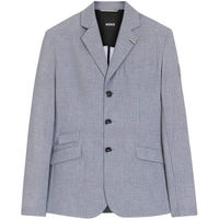 Produktbild von BOSS Equestrian Adrian Turnierjacket für Herren in Grau Silber aus Polyamid und Elasthan Größe XS