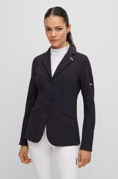 BOSS Equestrian Anna Turniersakko Damen Schwarz Polyamid XXS – Bild 1 von 5