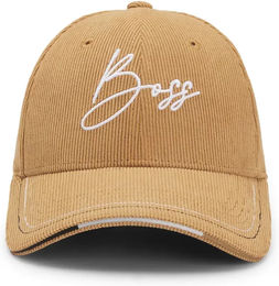 Produktbild von Boss Equestrian Baseballmütze Damen aus Cord in Braun und Beige 57 cm