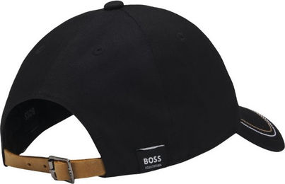 BOSS Equestrian Cap aus Baumwolle in Beige oder Schwarz – Bild 1 von 4