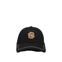 BOSS Equestrian Cap aus Baumwolle Schwarz Größe 57 – Bild 1 von 3