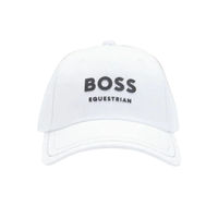 Produktbild von BOSS Equestrian Cap Classic in Weiß mit Silikon-Details
