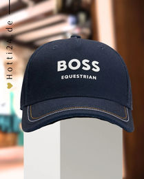Produktbild von BOSS Equestrian Cap Classic Sky Captain Blau mit Silikon-Details