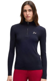 Produktbild von BOSS Equestrian Damen Pullover Alicia Sky Captain Blau