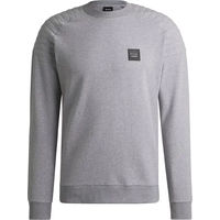 Produktbild von Boss Equestrian Damen Pullover mit Rundhalsausschnitt und Polsterung Grau Größe S