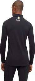 BOSS Equestrian Elton Signature Stripe Polo Reitshirt für Herren in Schwarz Größe S – Bild 1 von 4