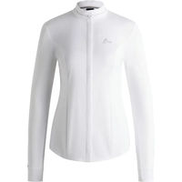 Produktbild von Boss Equestrian Emma Turnierpolo Damen Weiß aus Baumwolle Größe M