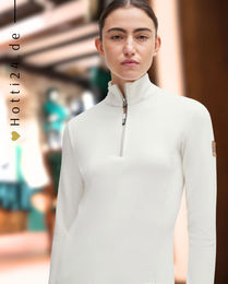 Produktbild von BOSS Equestrian Fleecepullover Nika Weiß