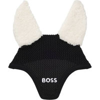Produktbild von BOSS Equestrian Fliegenhaube Chicago Teddy Schwarz für Warmblut