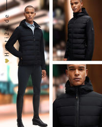Produktbild von BOSS Equestrian Herren Softshelljacke Jeff Reitjacke Schwarz wasserabweisend