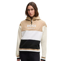 Produktbild von BOSS Equestrian Hoodie Faye Signature Fleece Damen Bunt