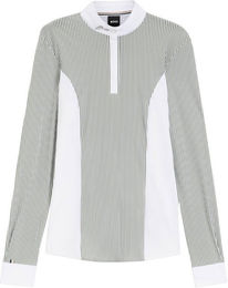 BOSS Equestrian HW 2026 Edora gestreifte Turnierbluse für Damen – Bild 1 von 1