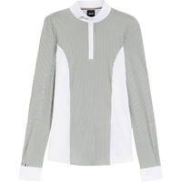 Produktbild von BOSS Equestrian HW 2026 Edora gestreifte Turnierbluse für Damen