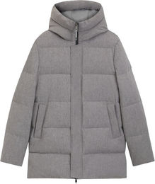 BOSS Equestrian Jaden Pufferparka Herren Silber Waterproof Winterjacke – Bild 1 von 2