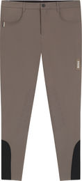 BOSS Equestrian James Reithose für Herren mit Kniebesatz in Beige Größe S – Bild 1 von 2