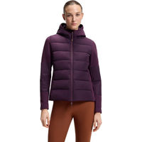 Produktbild von BOSS Equestrian Jessy Hybrid Pufferjacke Damen Lila Wasserabweisend