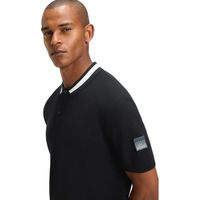 Produktbild von BOSS Equestrian Joshua Strick Polo Rice Reitshirt für Herren aus Baumwolle