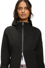 BOSS Equestrian Lara Regenmantel Damen Schwarz XL wasserdicht aus Polyester – Bild 1 von 3