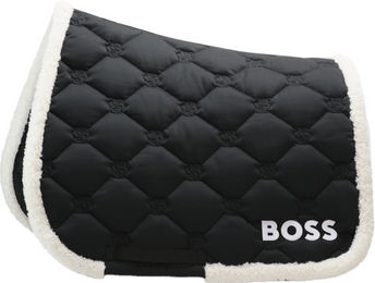 BOSS Equestrian Long Island Dressurschabracke Teddy Schwarz – Bild 1 von 3